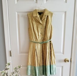 Gorgeous Gold Vintage looking dresses